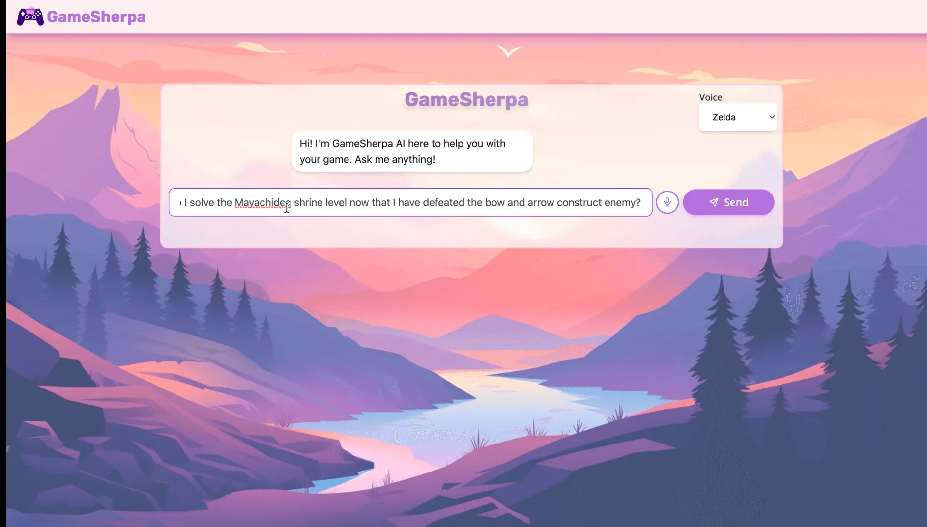 Image of the GameSherpa project